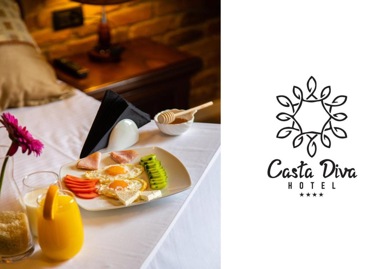 Casta Diva Hotel Korce Exterior foto
